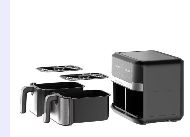 MasterPro Rocket Duo 900 Freidora de aire