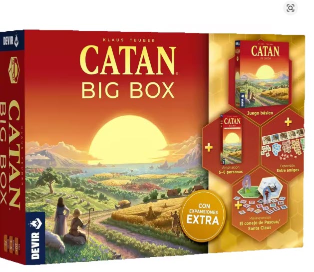 Devir Catan Big Box Juego de Mesa