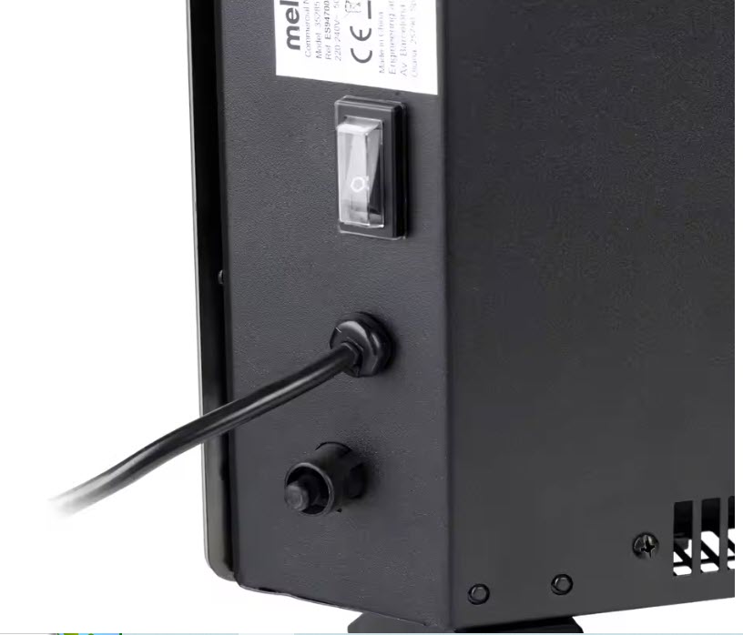 Mellerware Convector Eléctrico WIFI