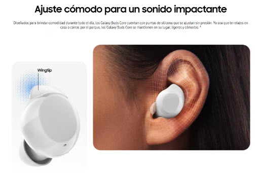 Auriculares Samsung Galaxy Buds Core 