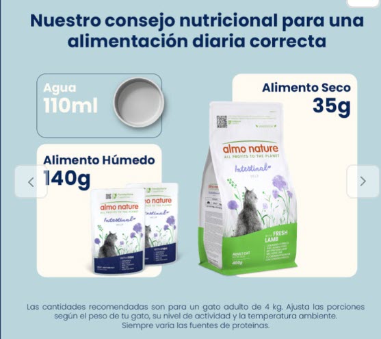 Alimento para gatos Almo Nature