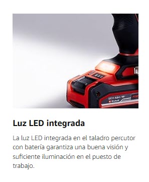 Einhell Profesional Taladro percutor con batería TP-CD