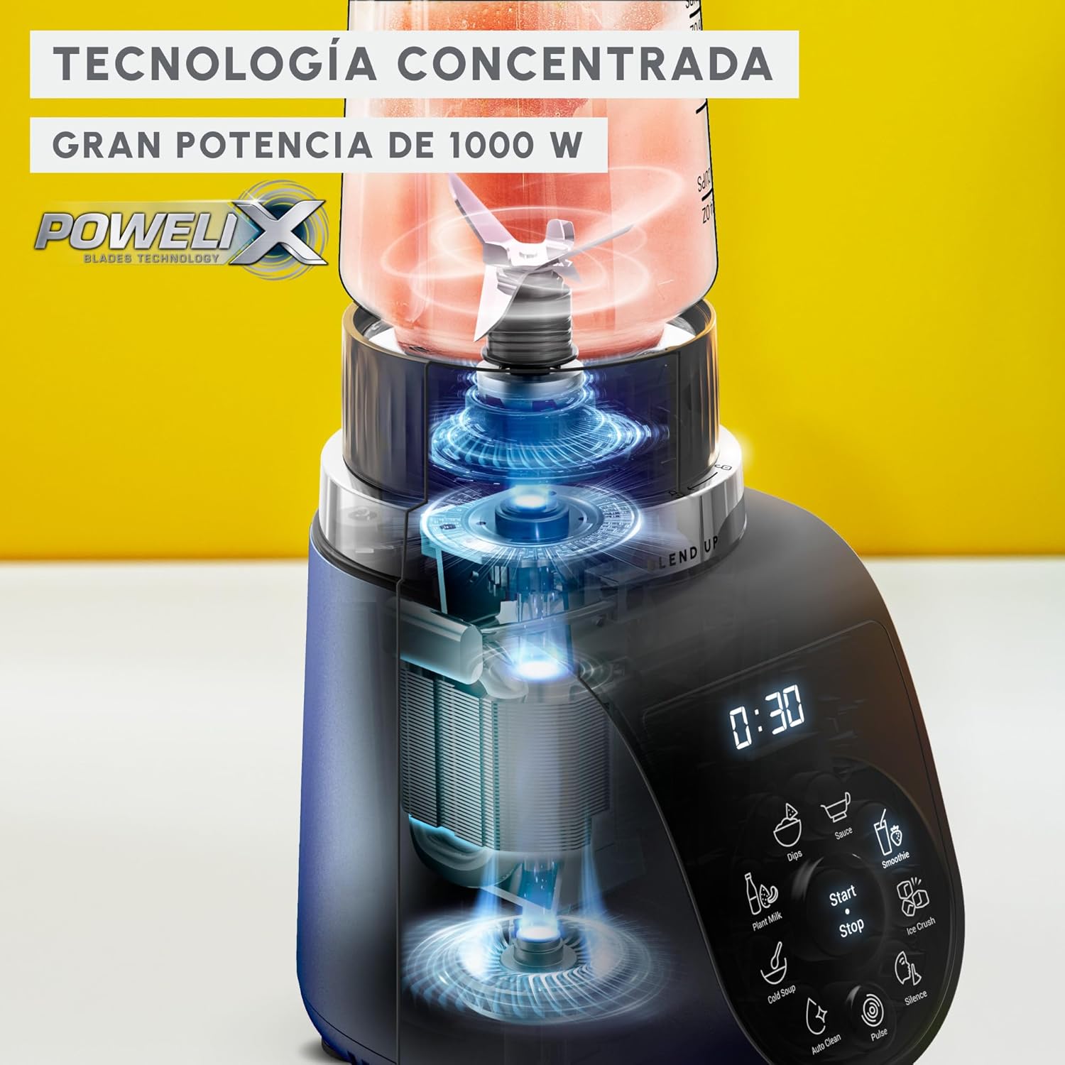 Batidora Moulinex 1000W 