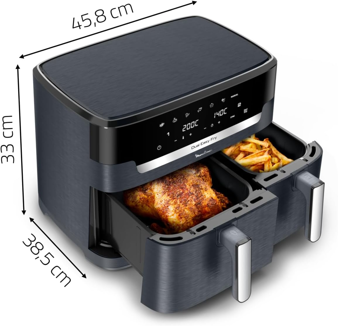 FREIDORA DE AIRE Moulinex XXL 11L