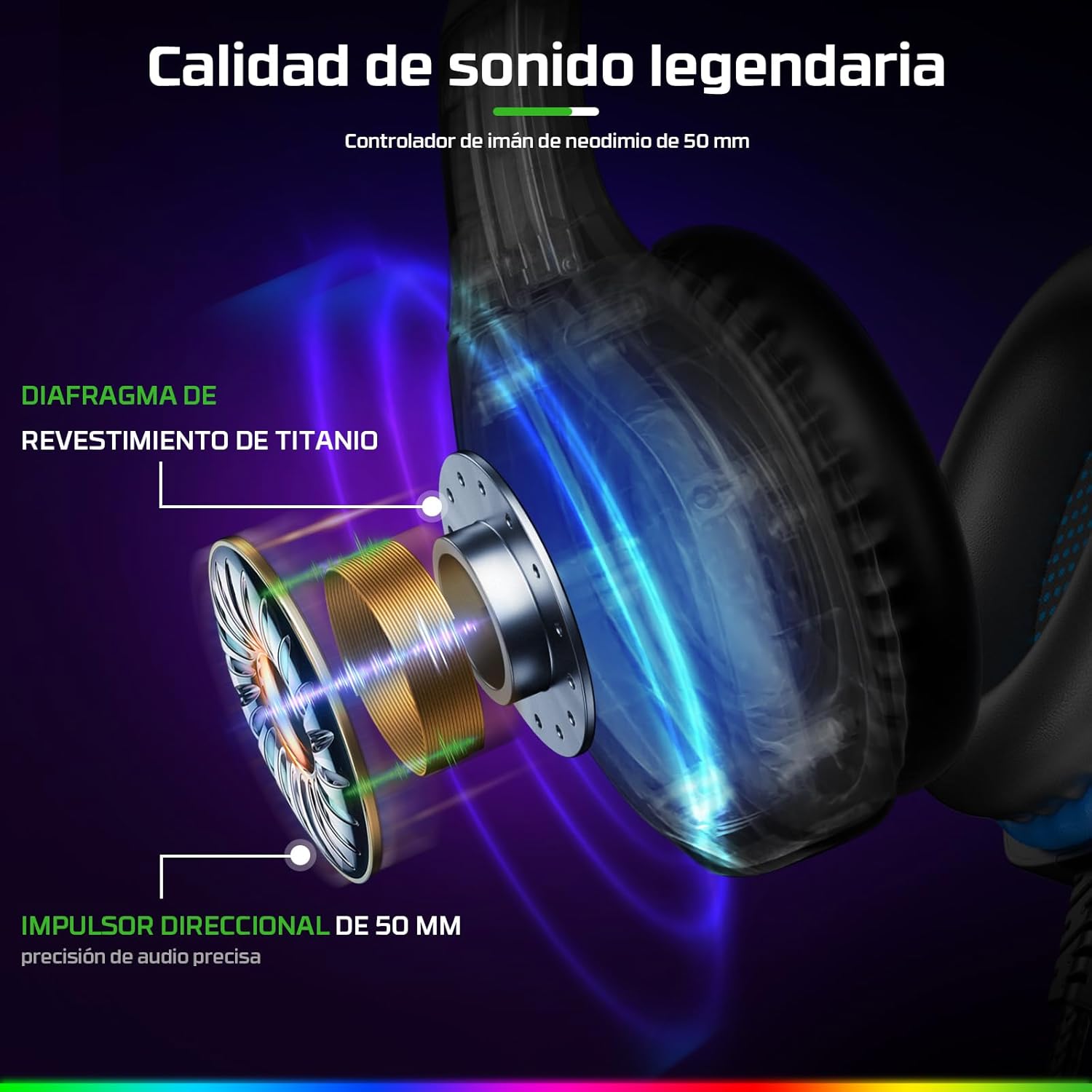 Cascos Gaming Fachixy FC100