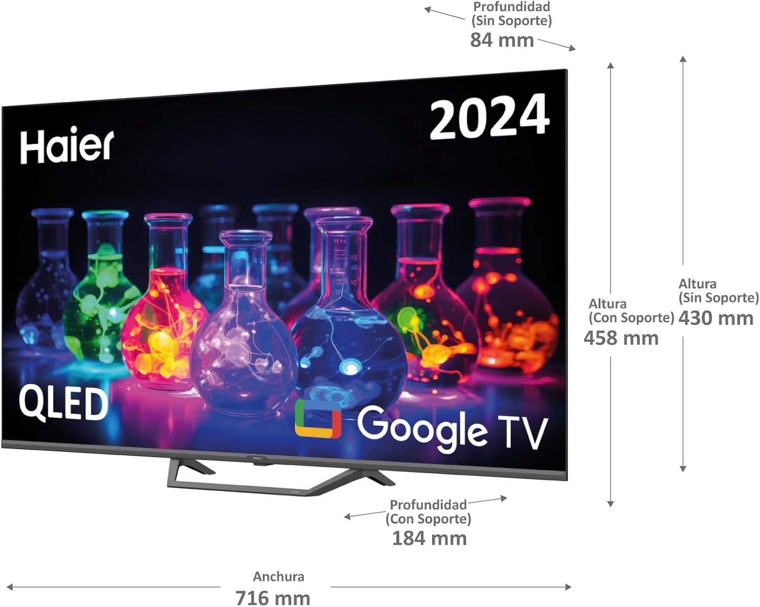 Smart TV Haier H32 QLED 