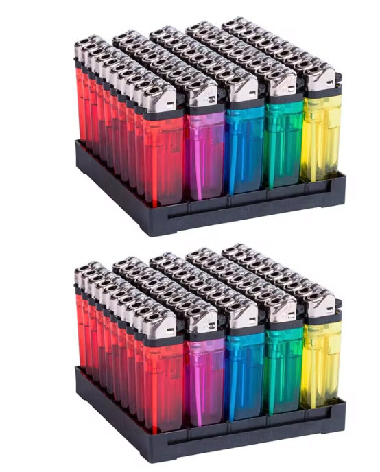 KROWN Caja de Encendedores Mecheros