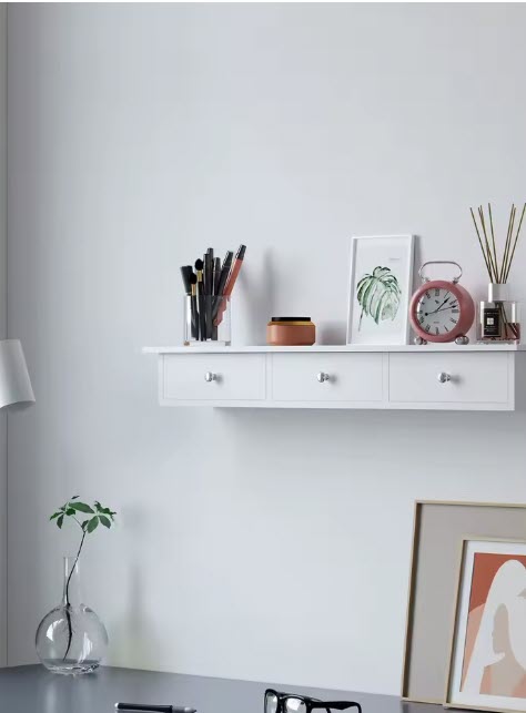 SONGMICS Estantería de Pared Flotante