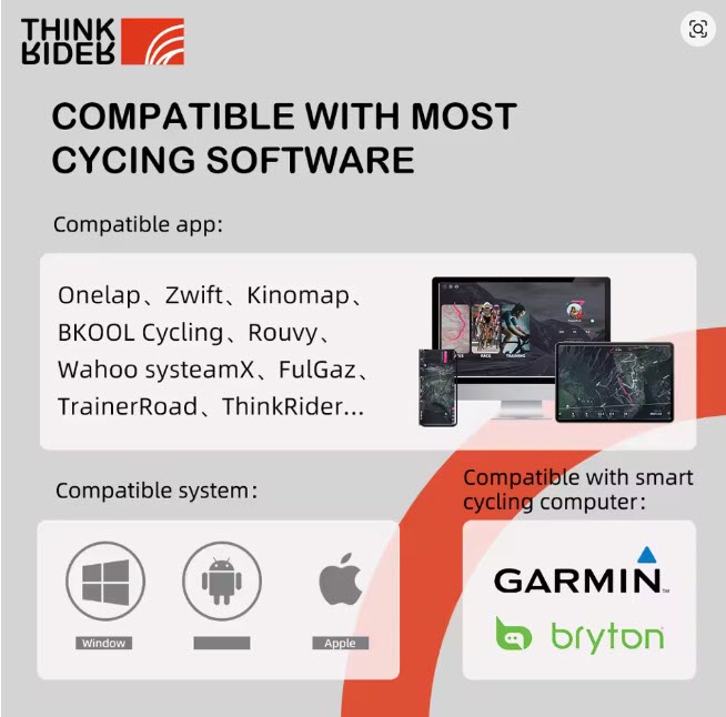 Thinkrider X2Max bicicleta de entrenamiento