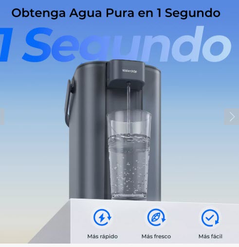 Jarra de filtro de agua Waterdrop