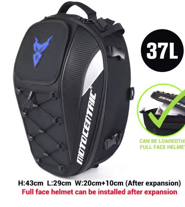 Bolsa trasera impermeable MOTOCENTRIC