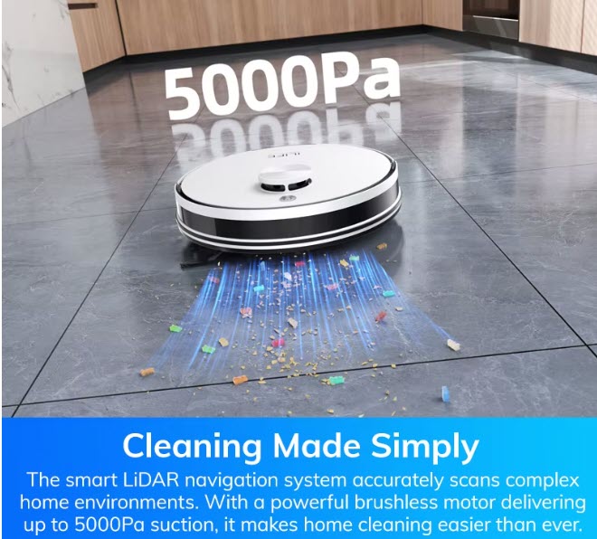ILIFE Robot aspirador A30 PRO