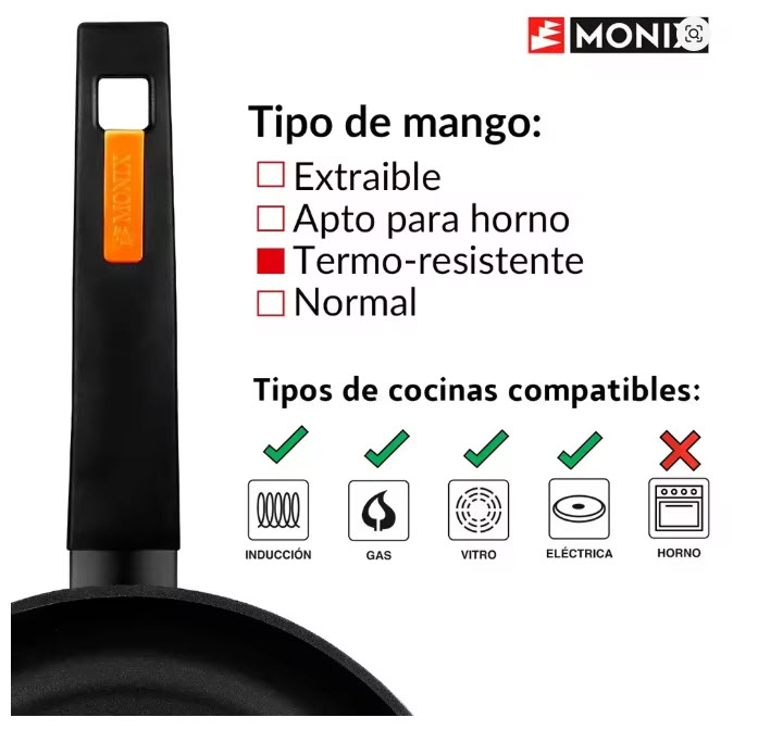 Monix Fuego Set 3 Sartenes