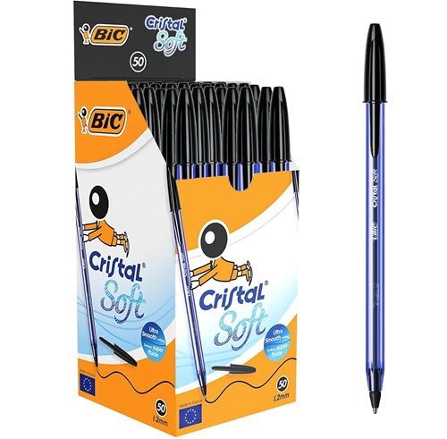 BIC Cristal Soft Bolígrafos