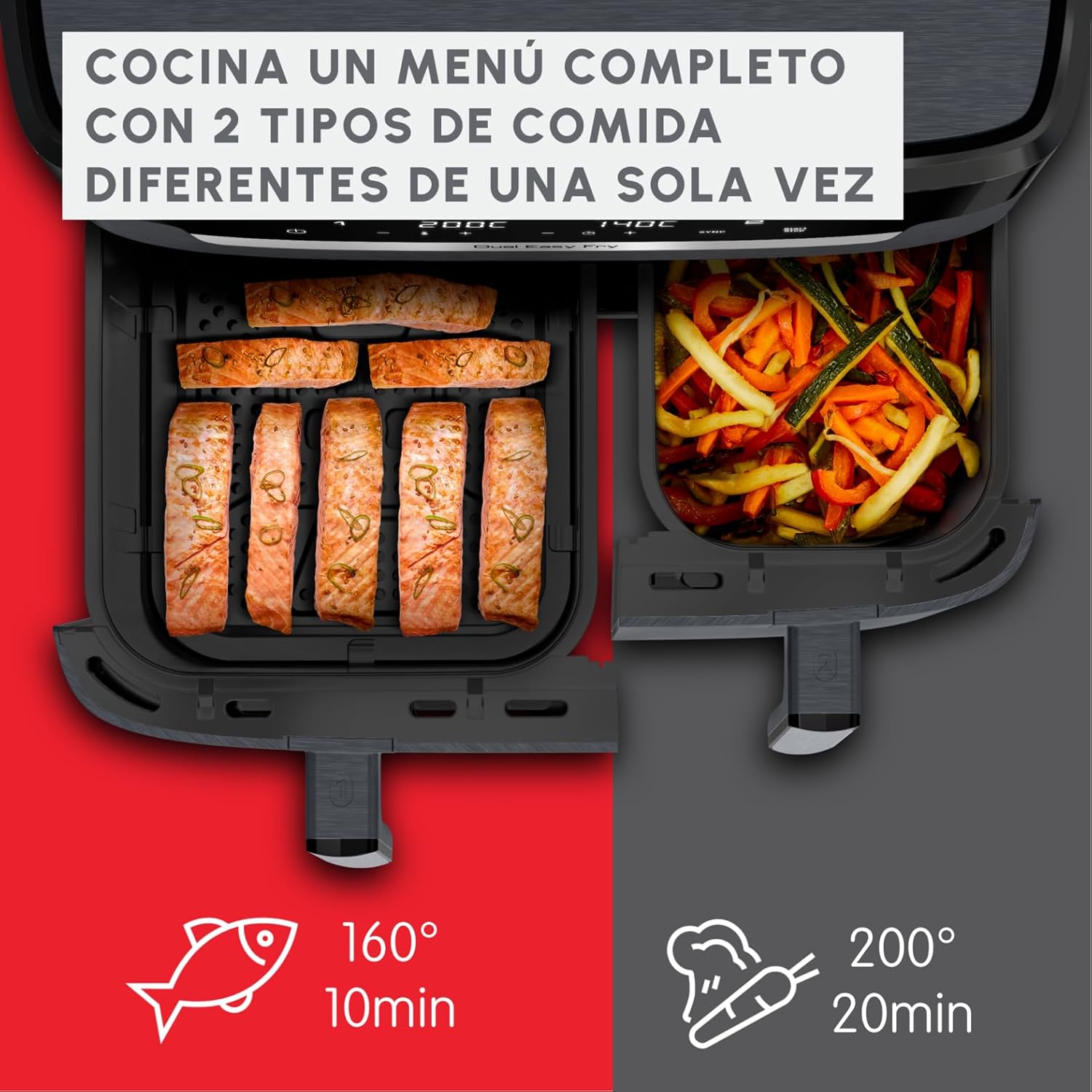 FREIDORA DE AIRE Moulinex XXL 11LFREIDORA DE AIRE Moulinex XXL 11L
