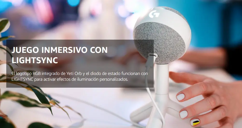 Micrófono Logitech G Yeti Orb