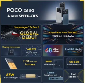 Xiaomi POCO X6 5G