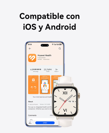 Smartwatch Huawei Fit 3 Negro