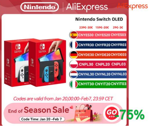 Consola Nintendo Switch OLED 64GB