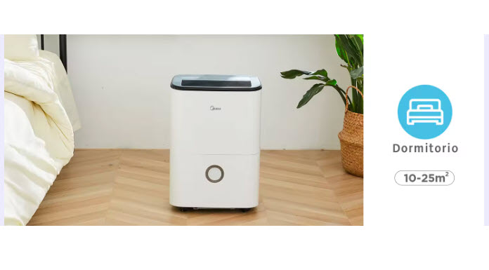 MIDEA Deshumidificador 20L
