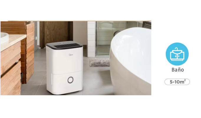 MIDEA Deshumidificador 20L