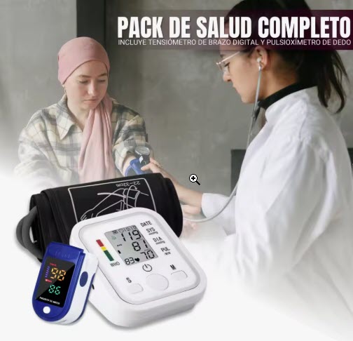 Tensiómetro Soulcare con Oxímetro