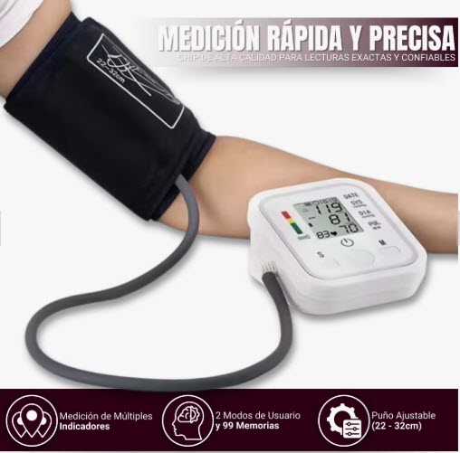 Tensiómetro Soulcare con Oxímetro
