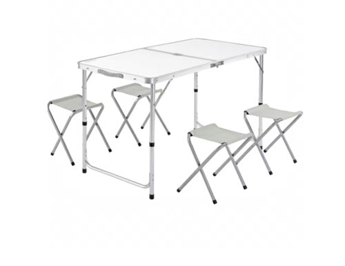 Mesa Plegable XXL de Aluminio