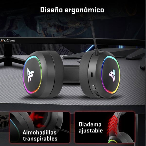 Auriculares Gaming Tempest GHS400