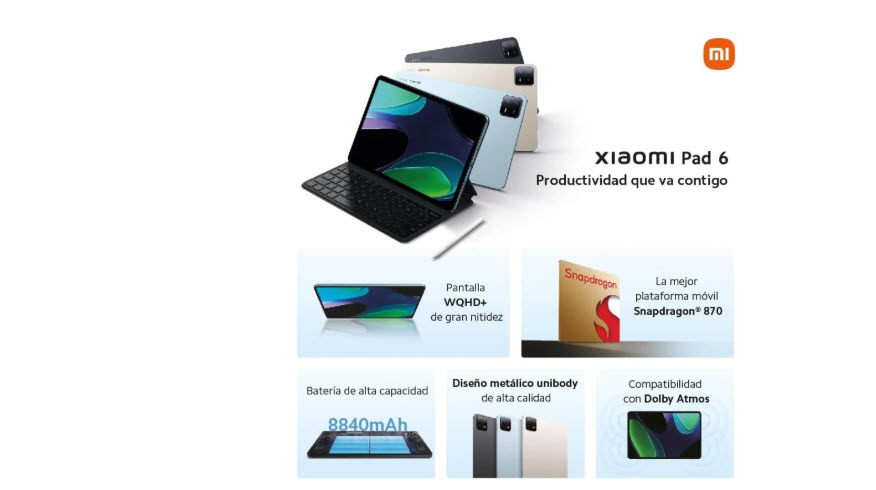 Tablet Xiaomi Pad 6
