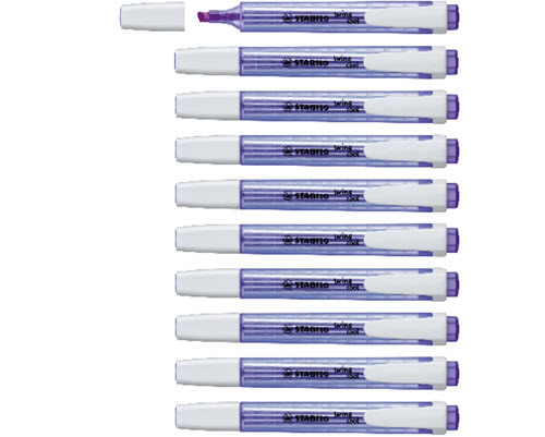 Caja 10 Marcadores fluorescentes Stabilo