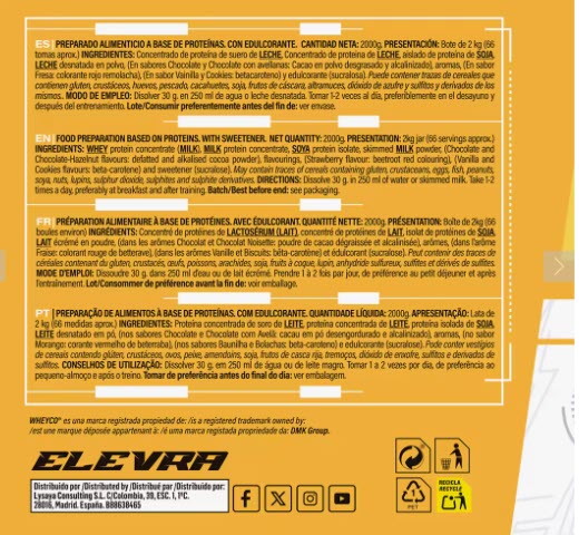 WHEYCO ELEVRA Whey Protein