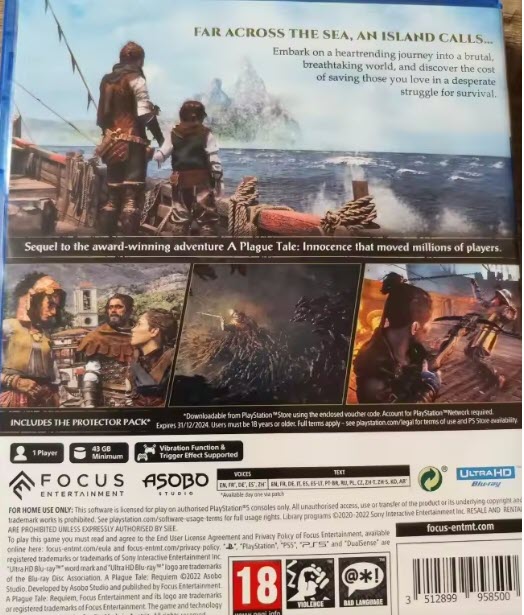 Juego A Plague Tale Requiem PS5