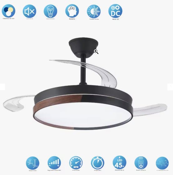 Ventilador techo Akunadecor VISTA