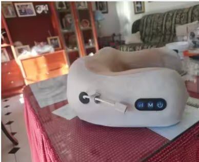 Almohada de masaje cervical eléctrica