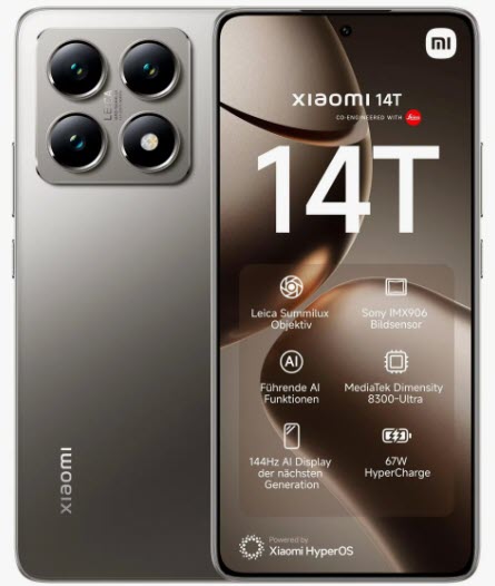 Xiaomi 14T 12+256GB