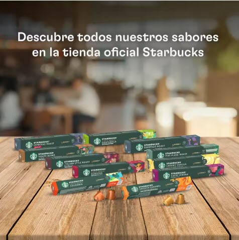 120 CÁPSULAS STARBUCKS NESPRESSO