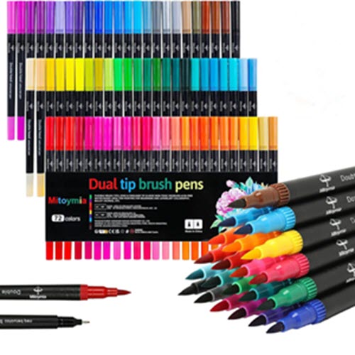 72 Rotuladores de Colores Mitoymia