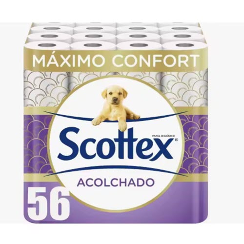 Papel higiénico Scottex 8 rollos 7 PACK