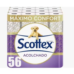 Papel higiénico Scottex 8 rollos 7 PACK