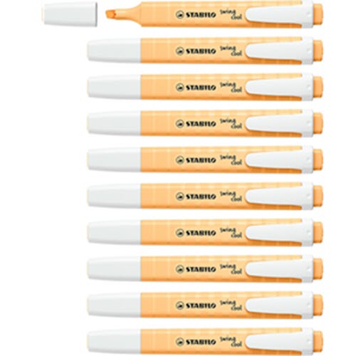 Marcador STABILO naranja pálido