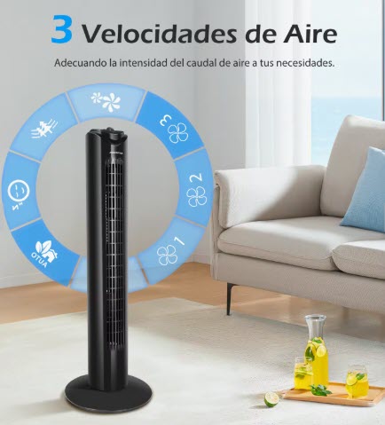 Ventilador de Torre Aigostar Benson