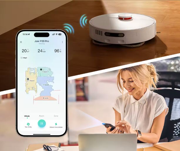 Robot aspirador JONR P20 Pro