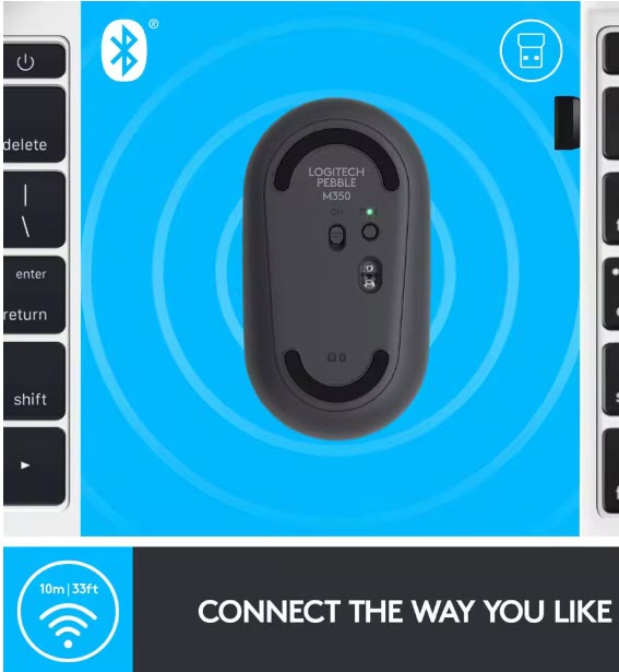 Logitech Pebble Ratón Inalámbrico