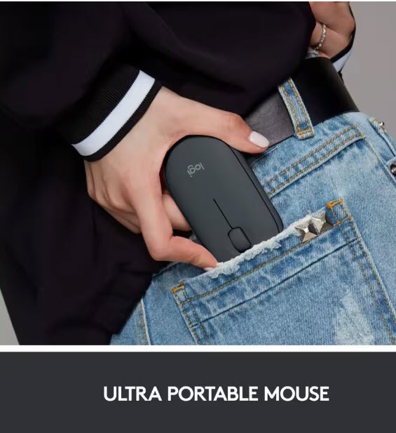 Logitech Pebble Ratón Inalámbrico