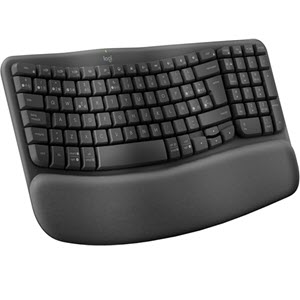 Teclado ergonómico Logitech Wave