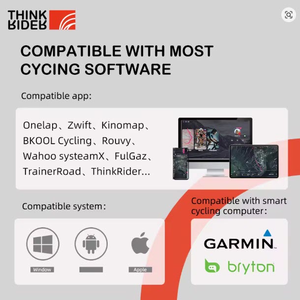 Rodillo inteligente Thinkrider X2 Max Smart Bike