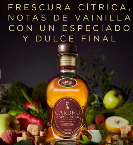 Cardhu Amber Whisky Escocés