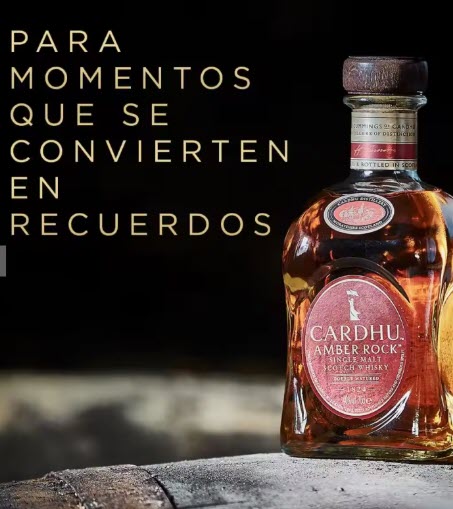Cardhu Amber Whisky Escocés