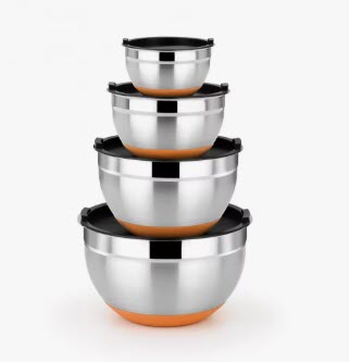 Bra Set de Boles Acero Inoxidable